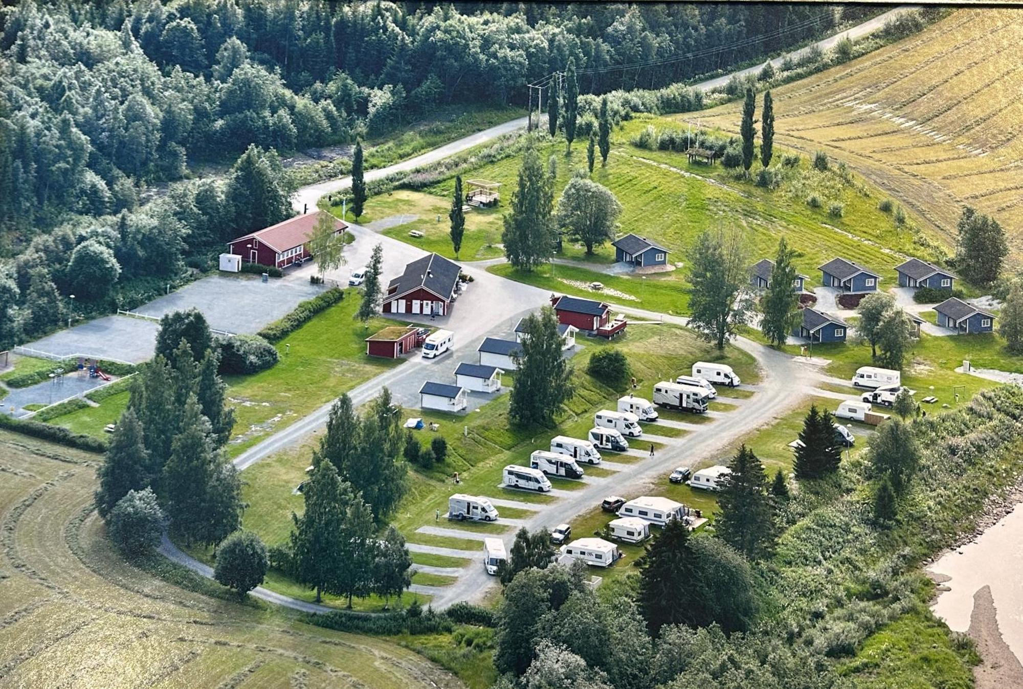 Langnes Camping, Grong Exterior photo