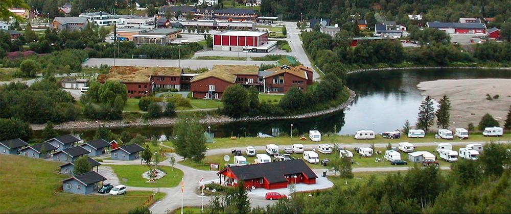 Langnes Camping, Grong Exterior photo